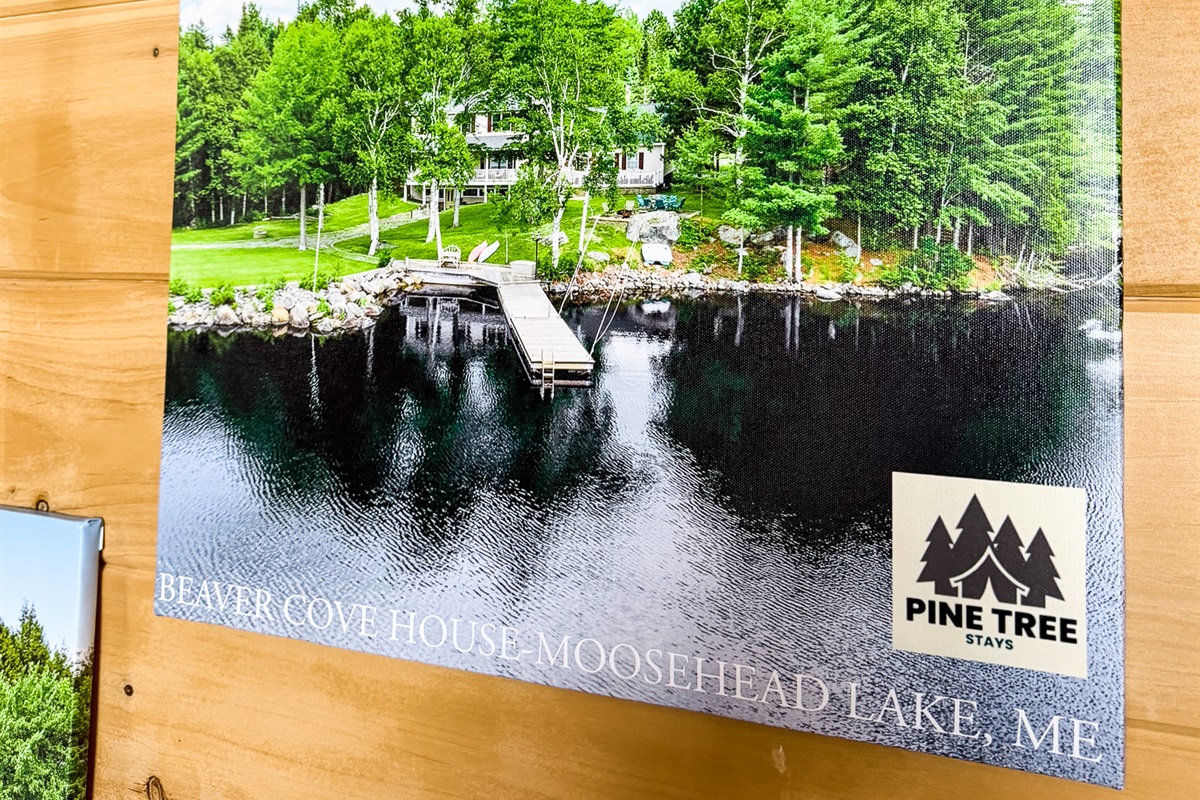 Beaver Cove House Print