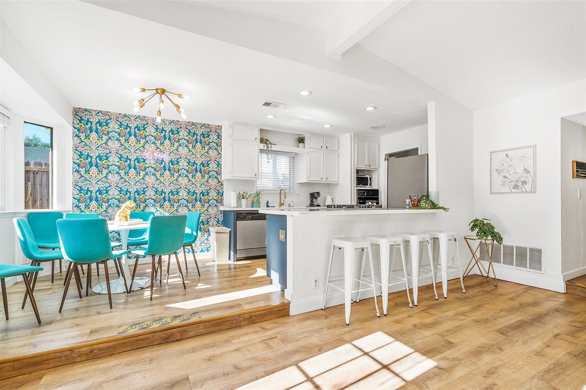 A luxurious dining area 🍽️✨ where every detail has been thoughtfully designed for comfort and elegance.