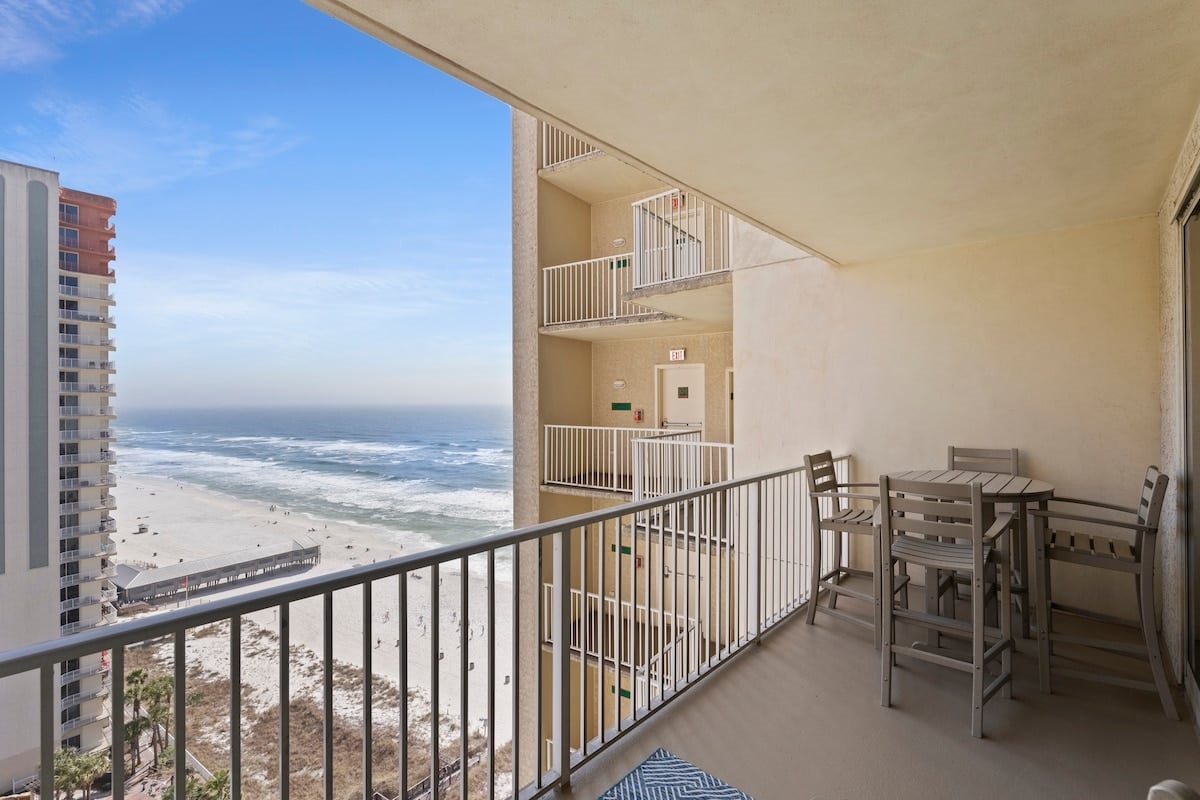 Private balcony view