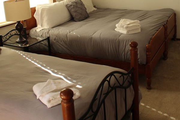 Bedroom 1, Attached Bathroom and Balcony 