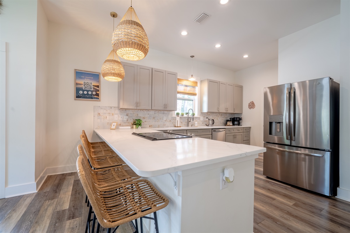 Spacious kitchen