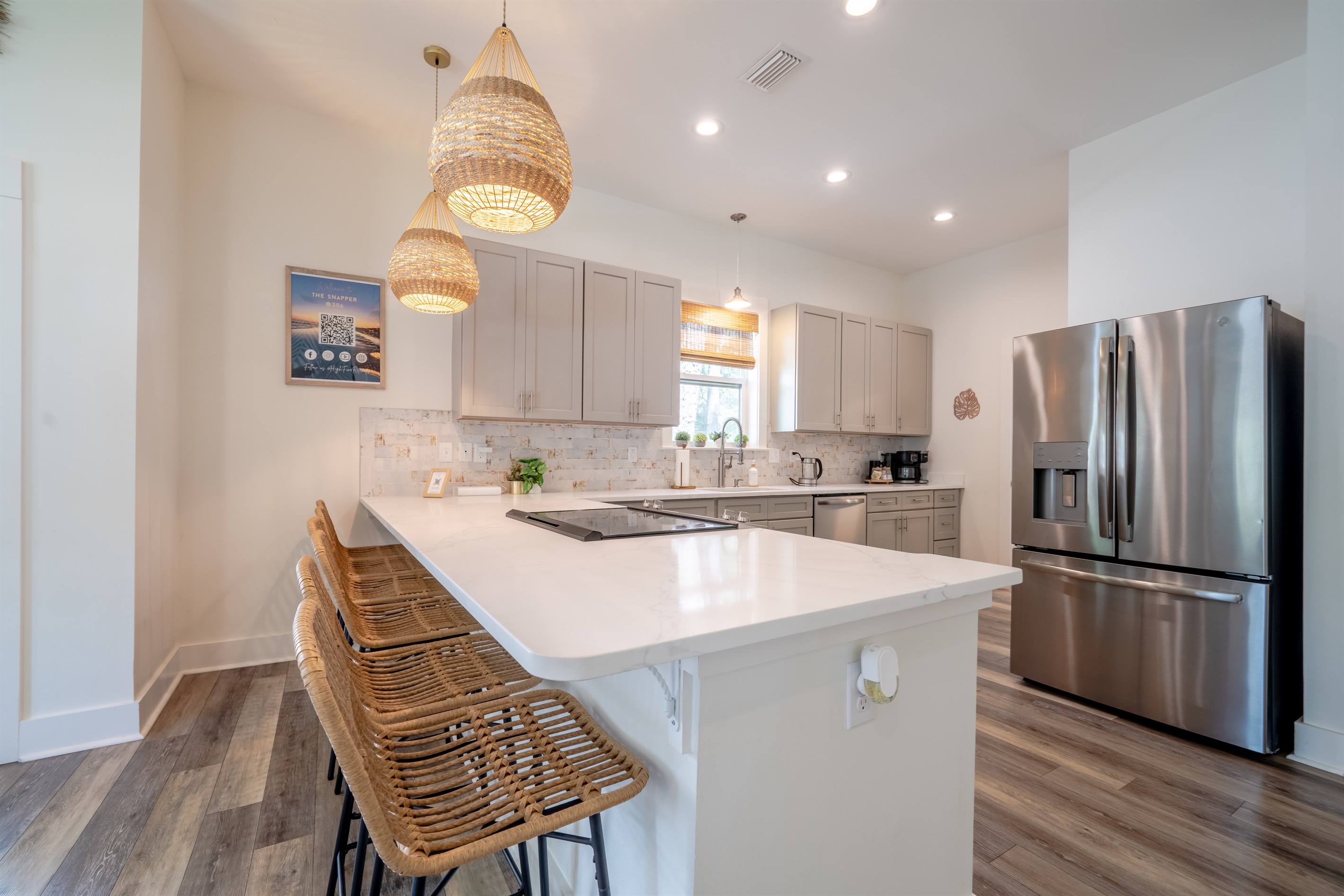 Spacious kitchen