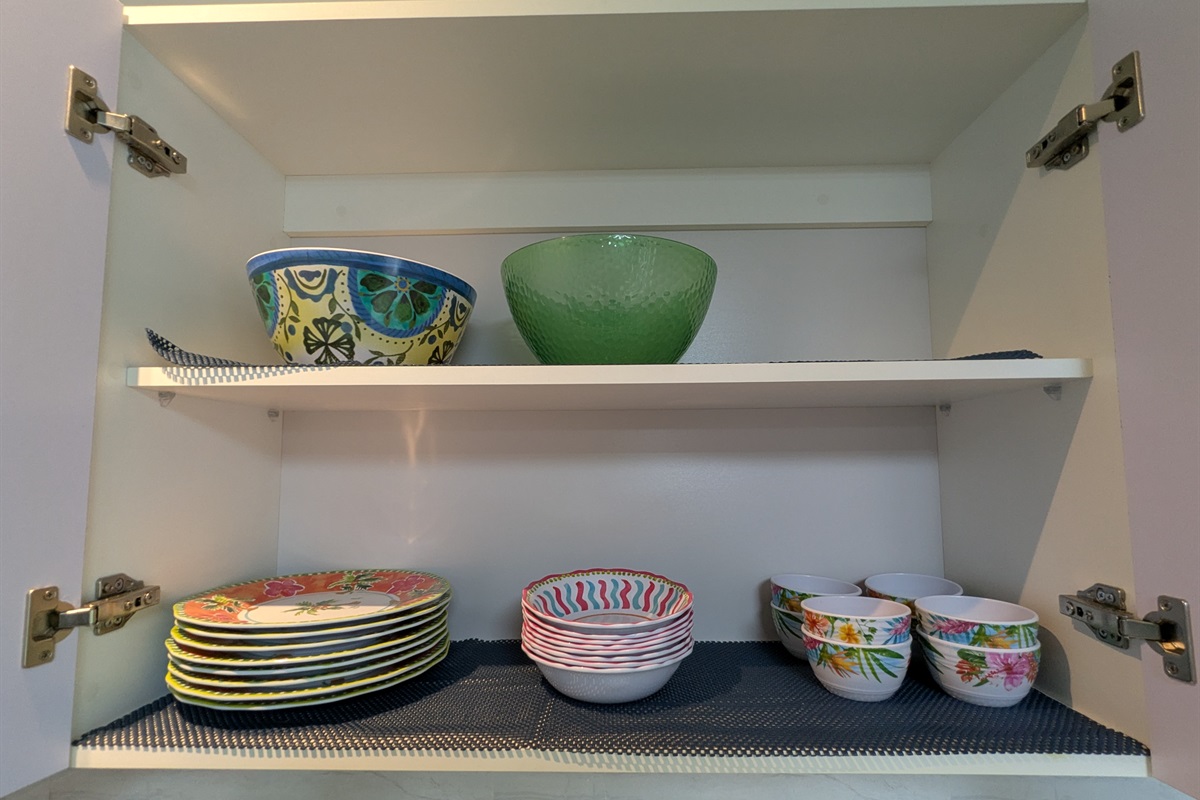 Kitchen dishes and utensils are provided, everything you'll need to feel right at home.