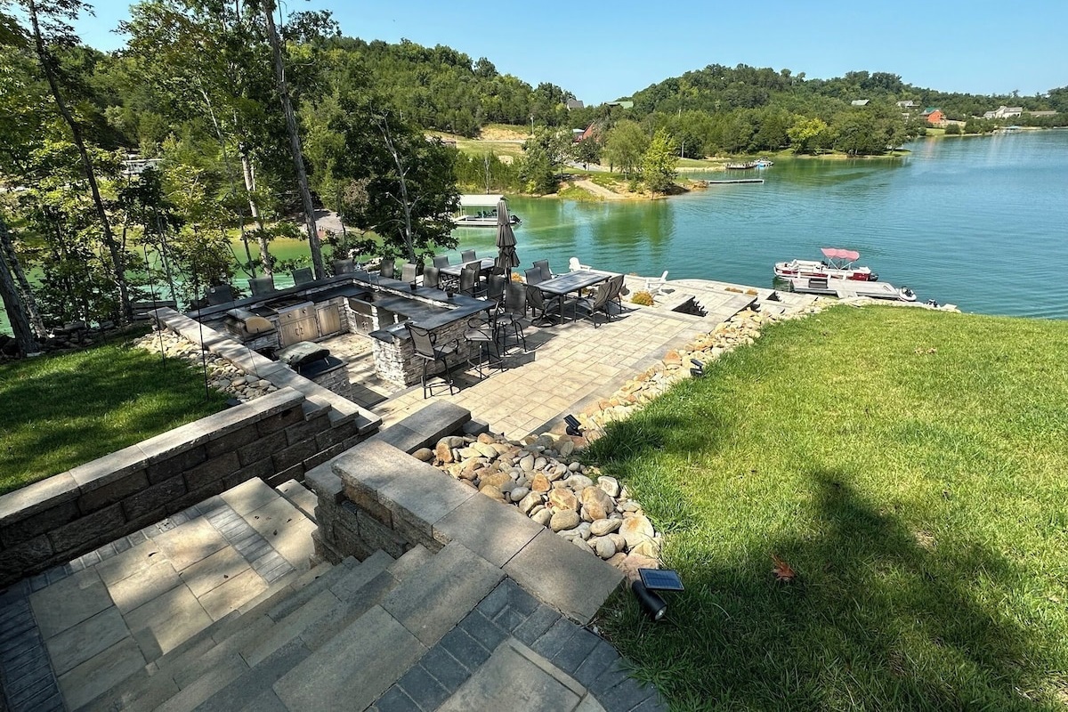 Outdoor Kitchen on top Patio