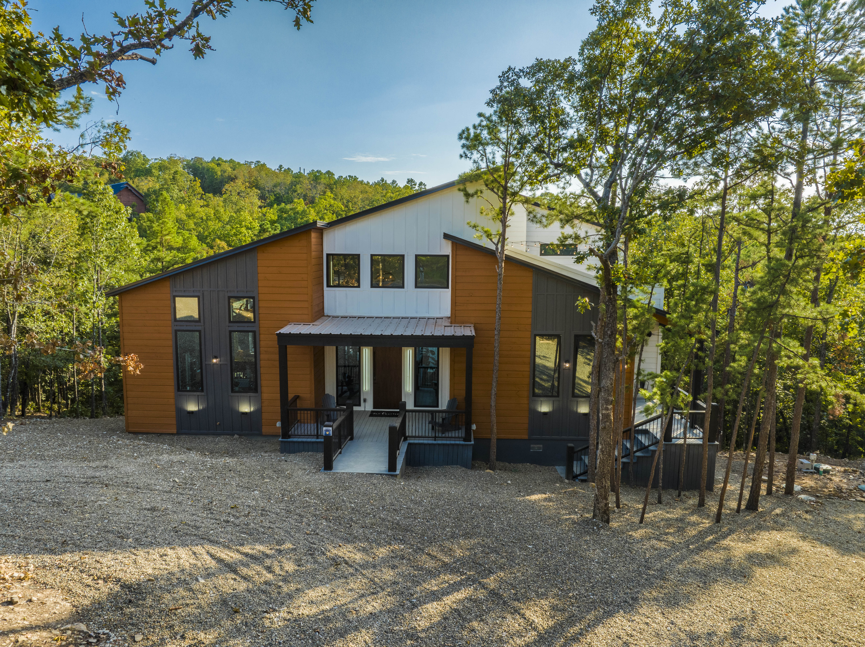 Step into a beautifully designed modern cabin where warmth, comfort,  style and stunning views welcomes you from the moment you arrive.