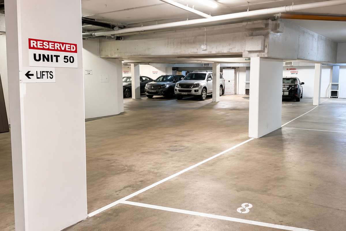 Reserved undercover parking is a valuable extra in central Surfers Paradise, keeping arrival, luggage and day trips simpler during the stay.