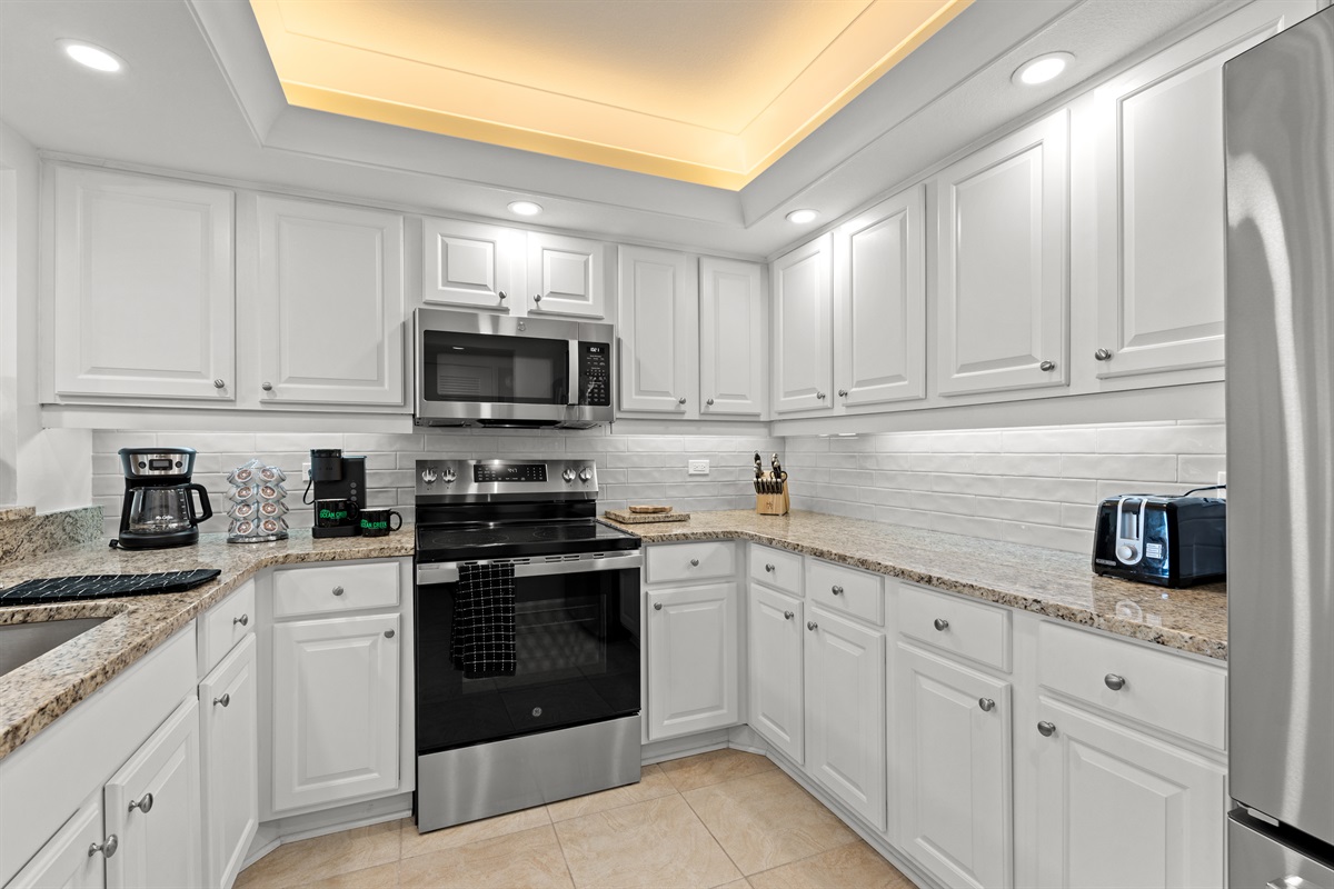 New Stainless Appliances