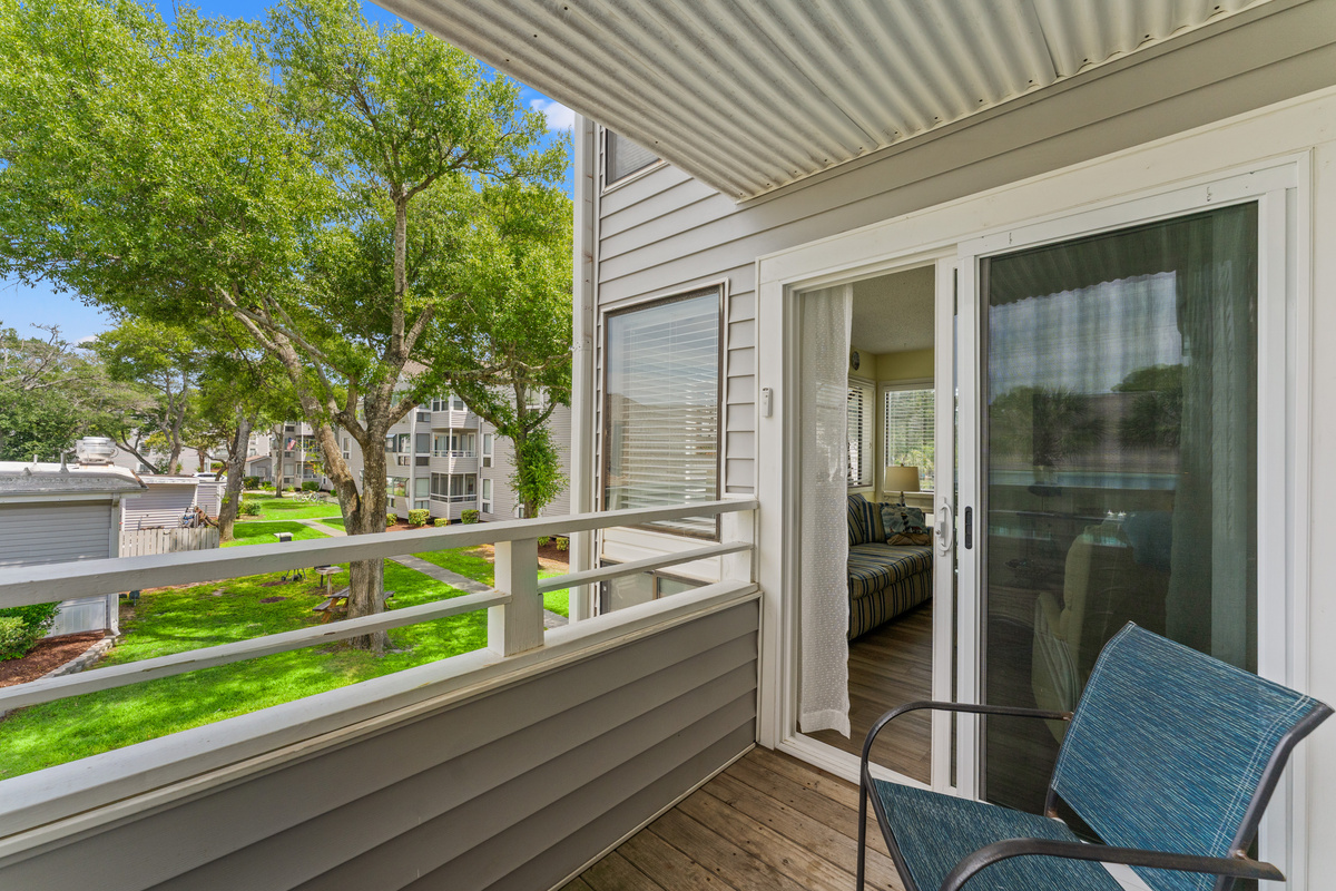 Peaceful Balcony, just sit and enjoy