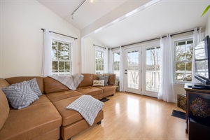 Comfy living room with amazing view