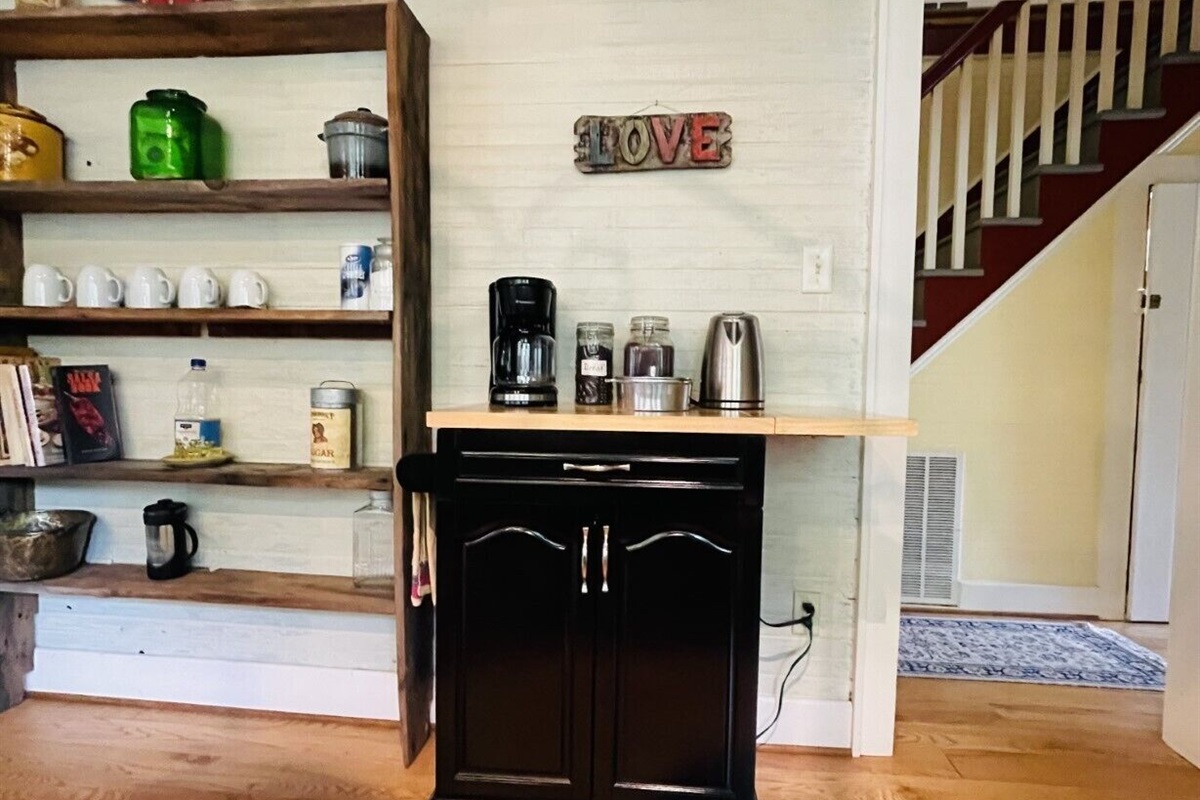 Coffee and Tea Station