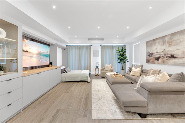 Murphy Bed in Living Room