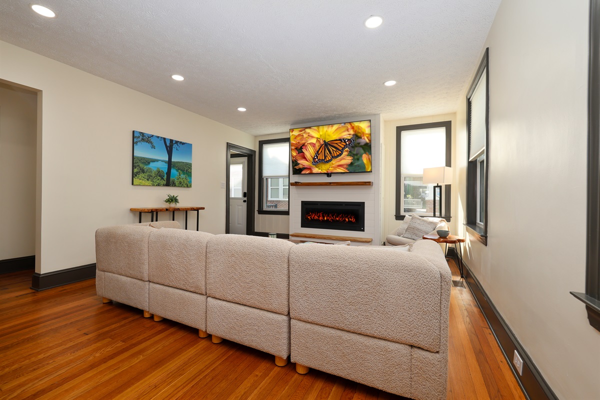 Living Room-Large Roku TV