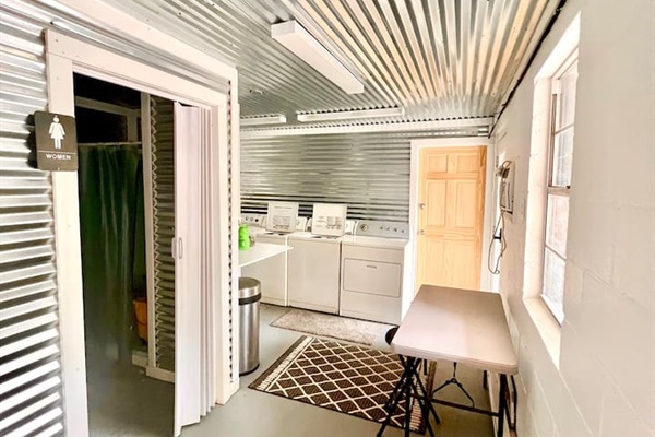 Shared guest laundry