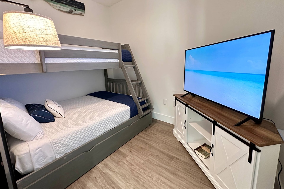 Bunk Room with Smart TV