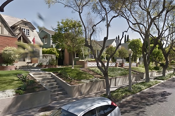 Historic tree-lined neighborhood