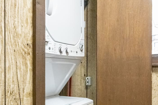 Washer and Dryer in the unit