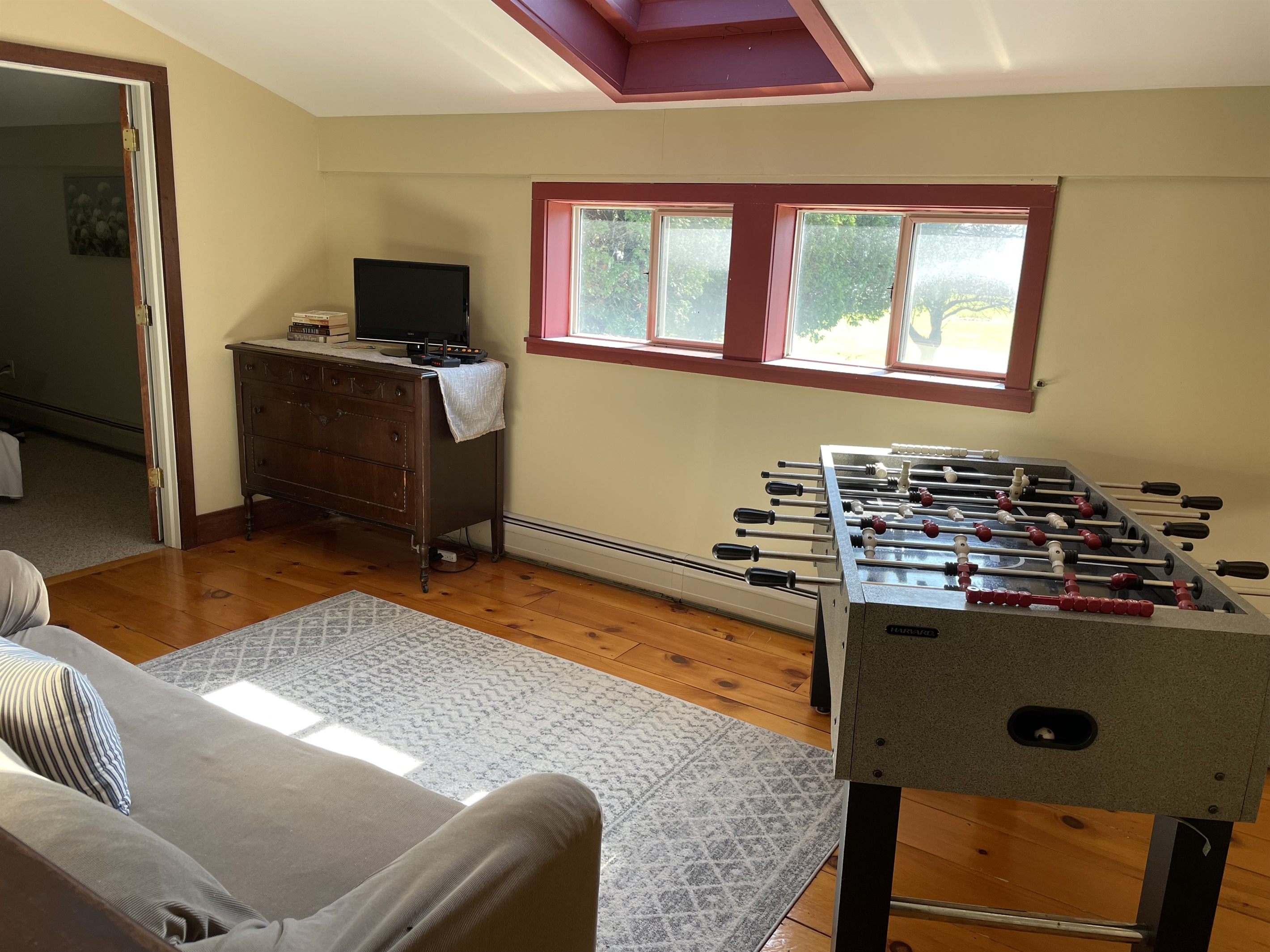 2nd floor landing w/ Foosball