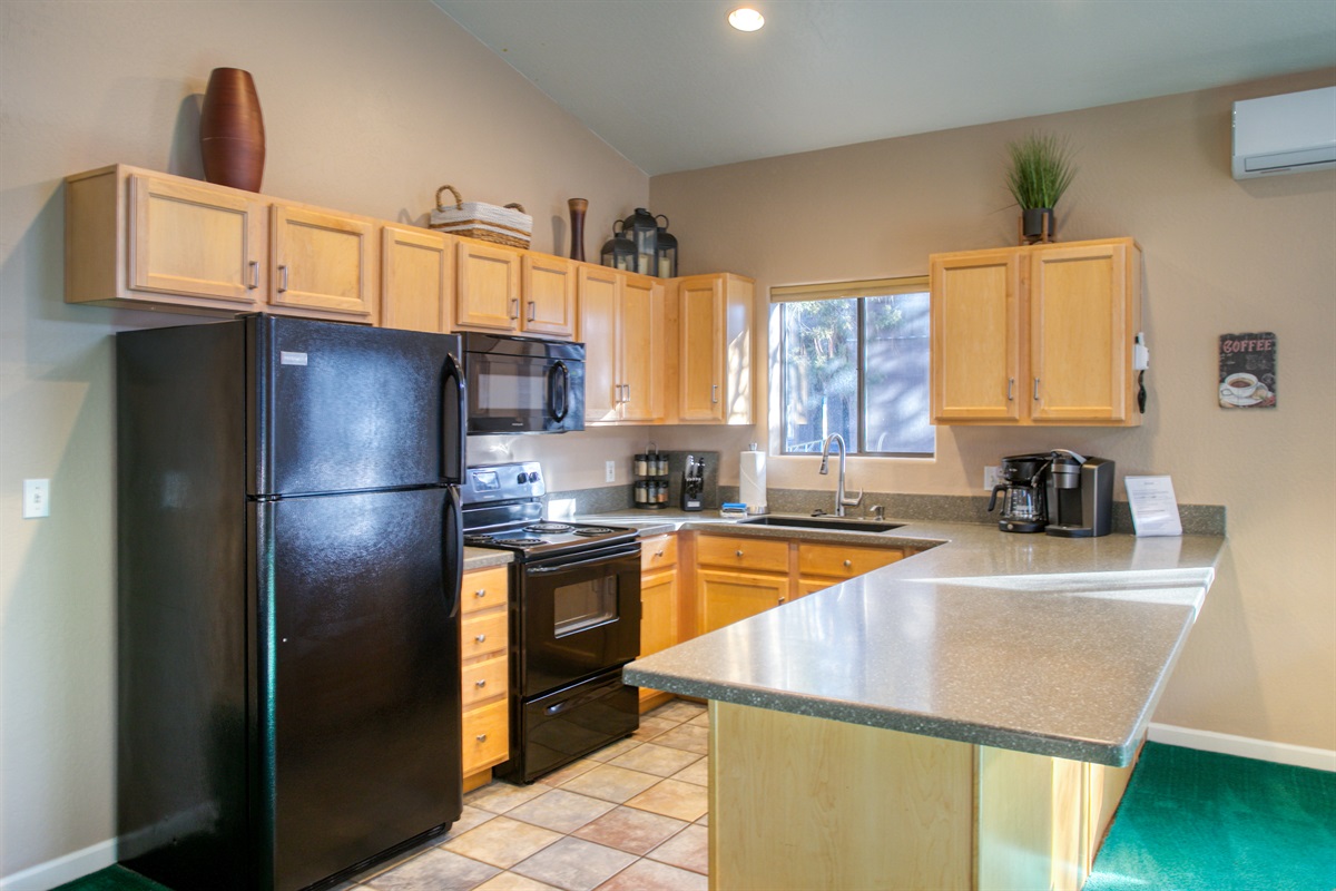 Enjoy a warm, welcoming kitchen with everything needed for delicious meals.