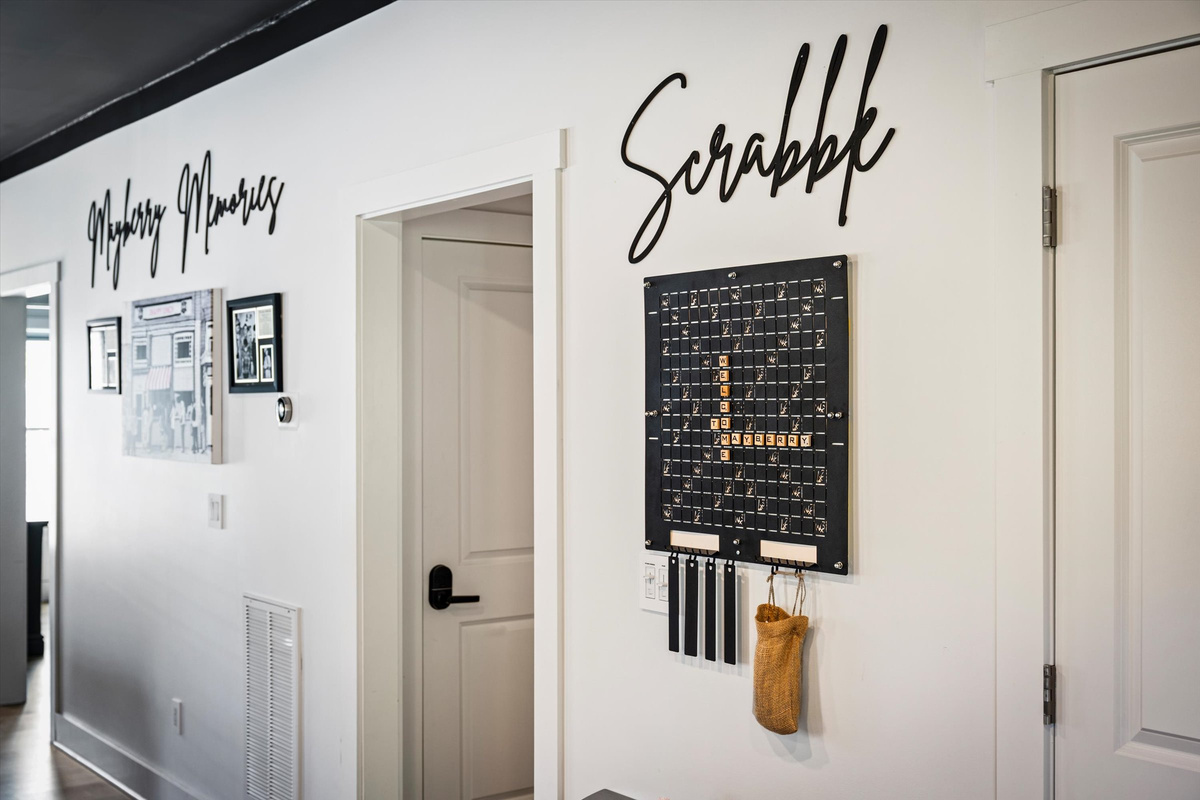 Who's in for a friendly (or not so friendly) game of scrabble that never needs to be put away?