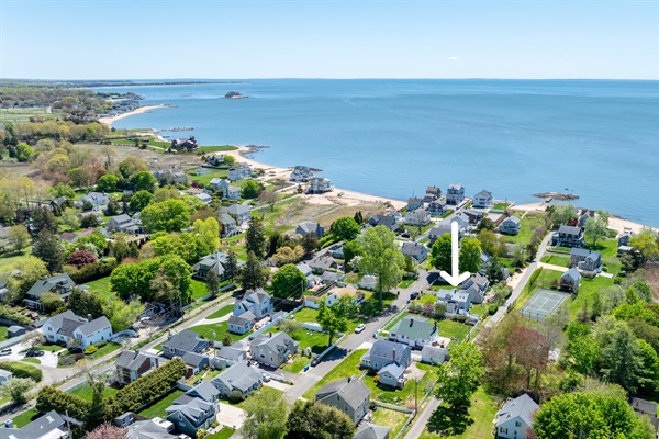 Welcome to our beach town cottage steps from the ocean.