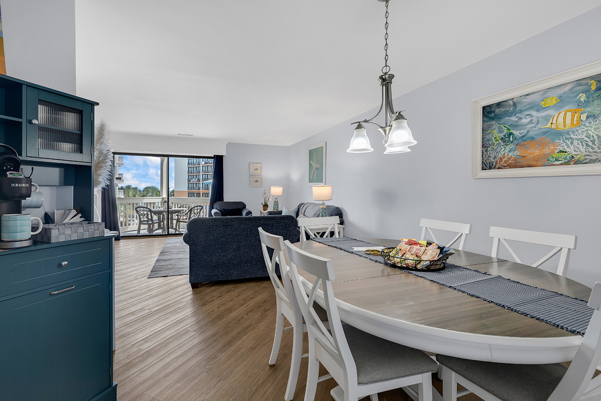 Dining Room with Coffee Bar