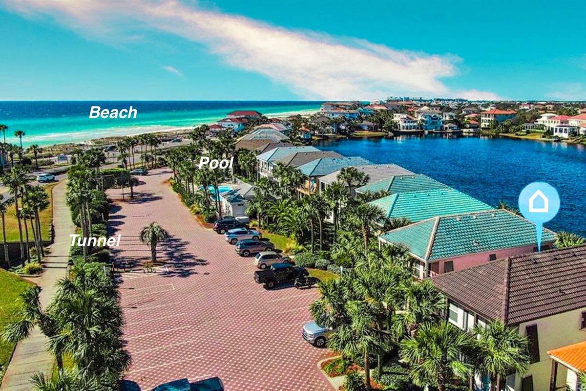 Book now to be just steps from the beautiful beach and Gulf waters, and so close to the swimming pool.