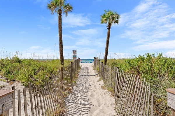Only steps to the sugary sandy beach to sooth and relax your soul. Long forgotten, the work that you left behind.