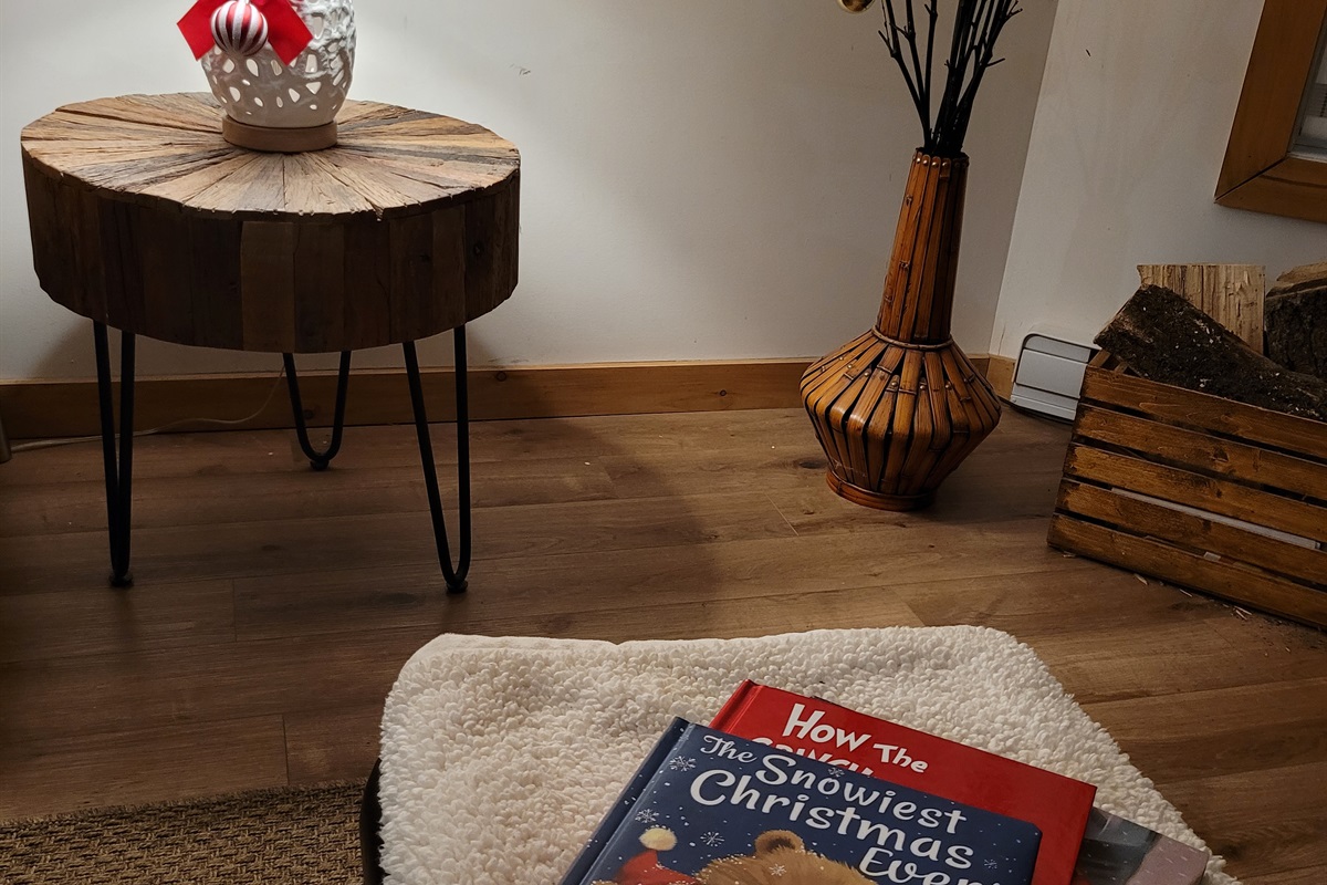Kids love the seasonal festivities at the cottage as much as adults
