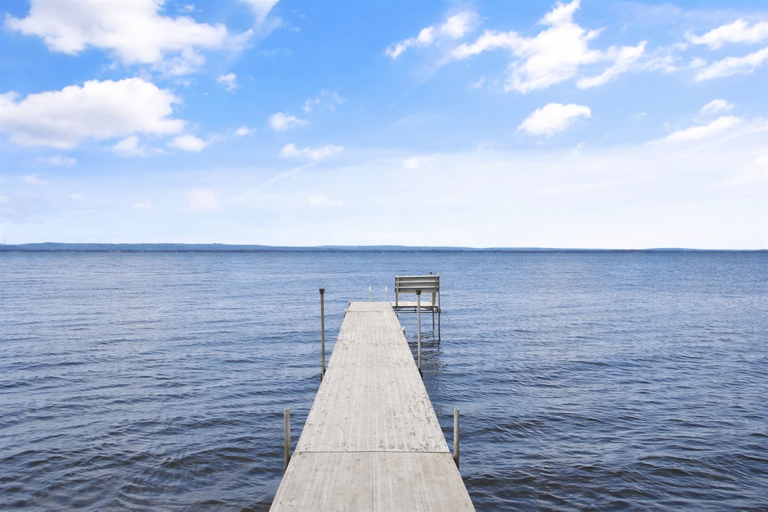 This private dock and stairs lead directly to the lake for easy access to water activities. Perfect for lakeside fun!