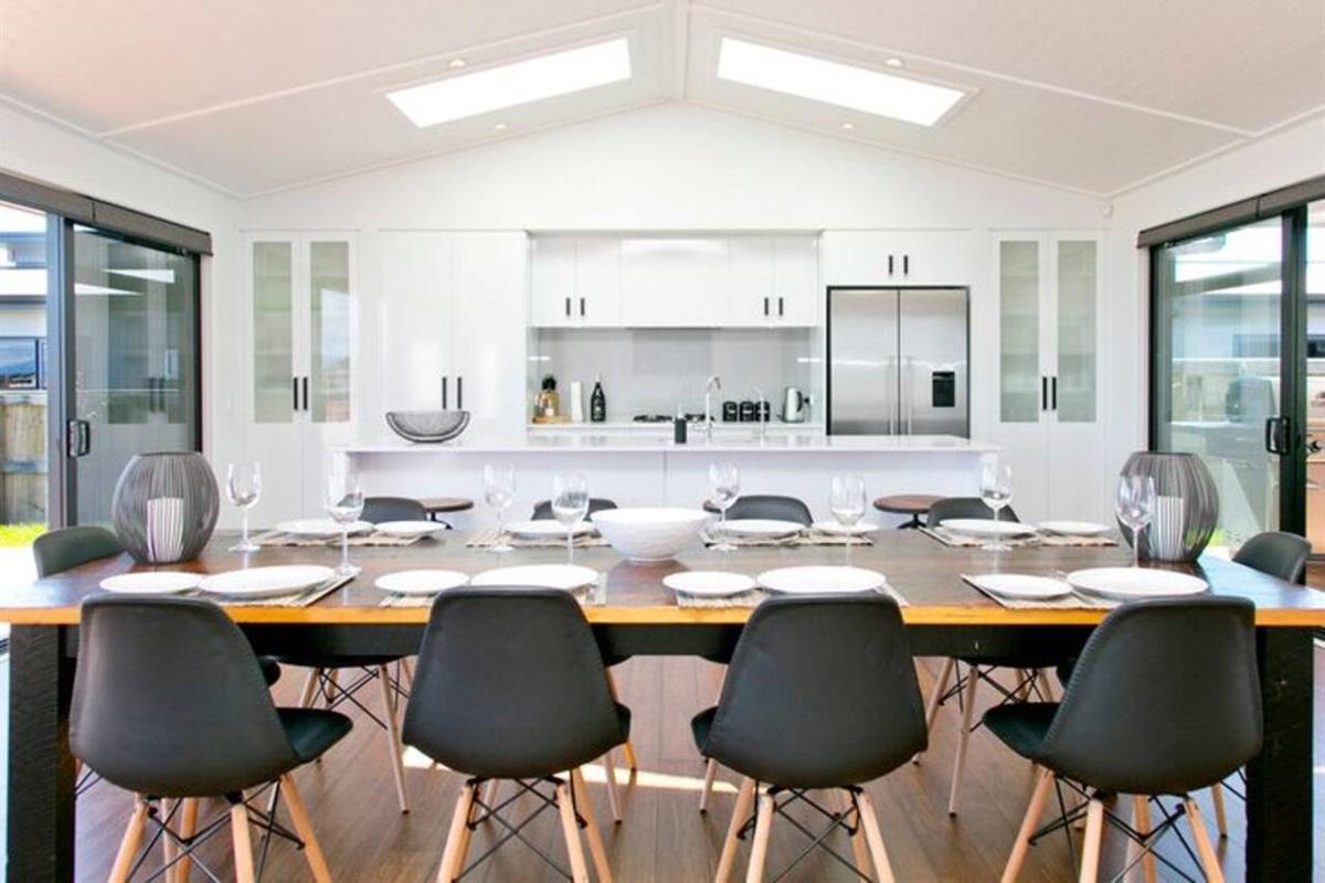 Open plan dinning and kitchen - Heart of the home 
