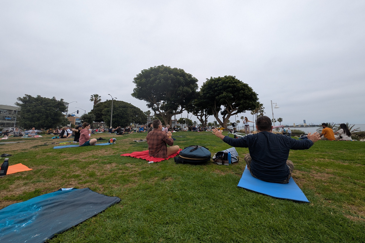 🌿 Find your balance by the beach. Ocean breeze, green space, and peaceful moments.