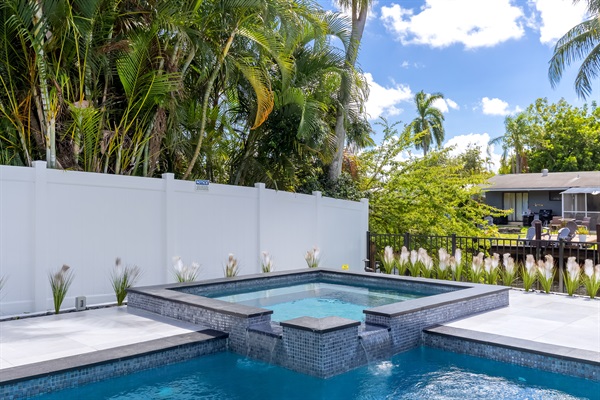 Pool & Hot Tub Area