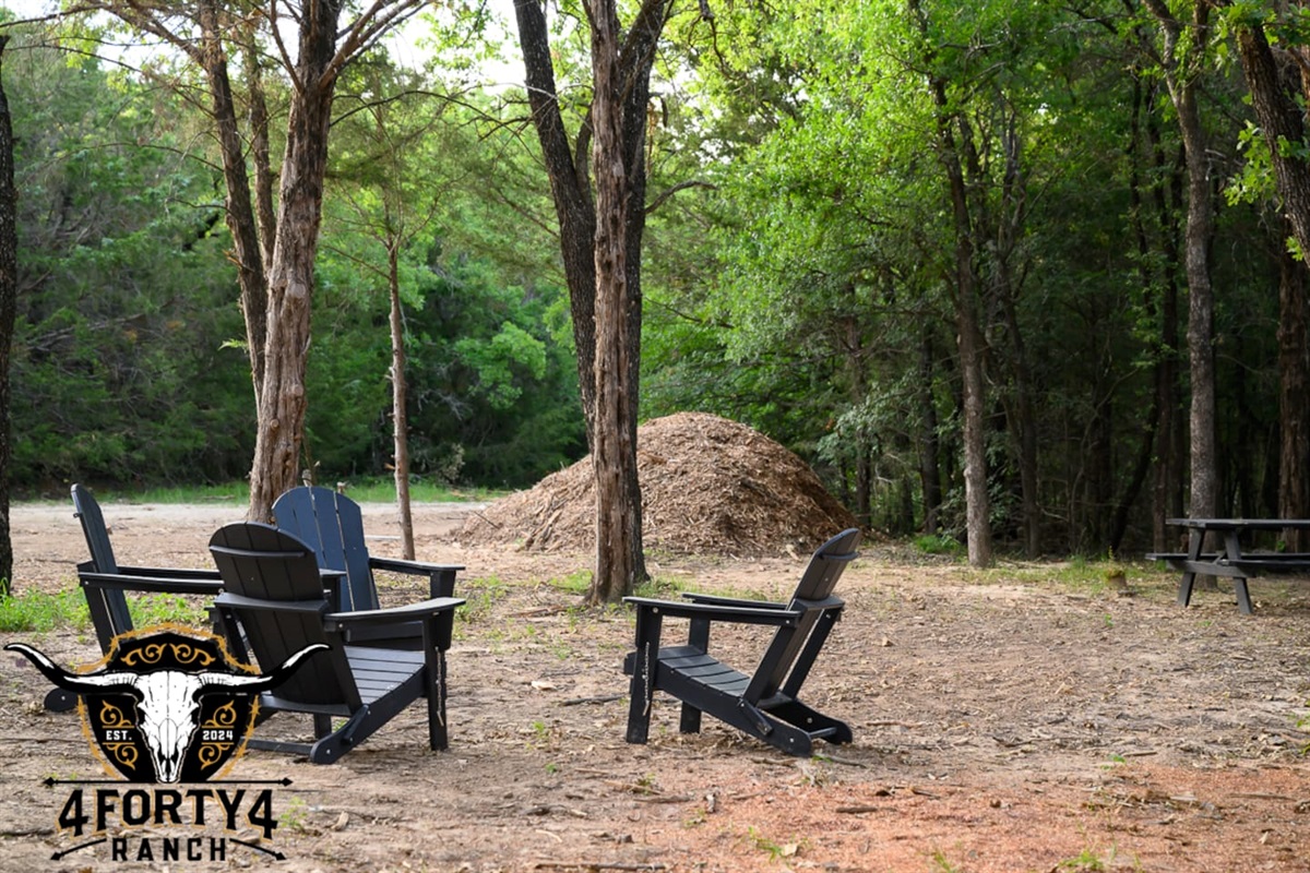 Outdoor sitting area