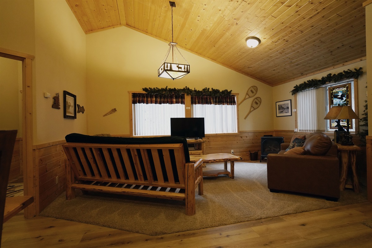 Open Kitchen/Dining/Living room