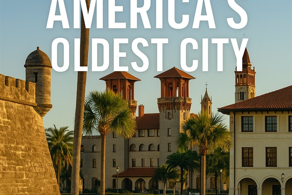 Spend Your Days Exploring America’s Oldest City—Historic Streets, Trolley Tours & Rooftop Drinks