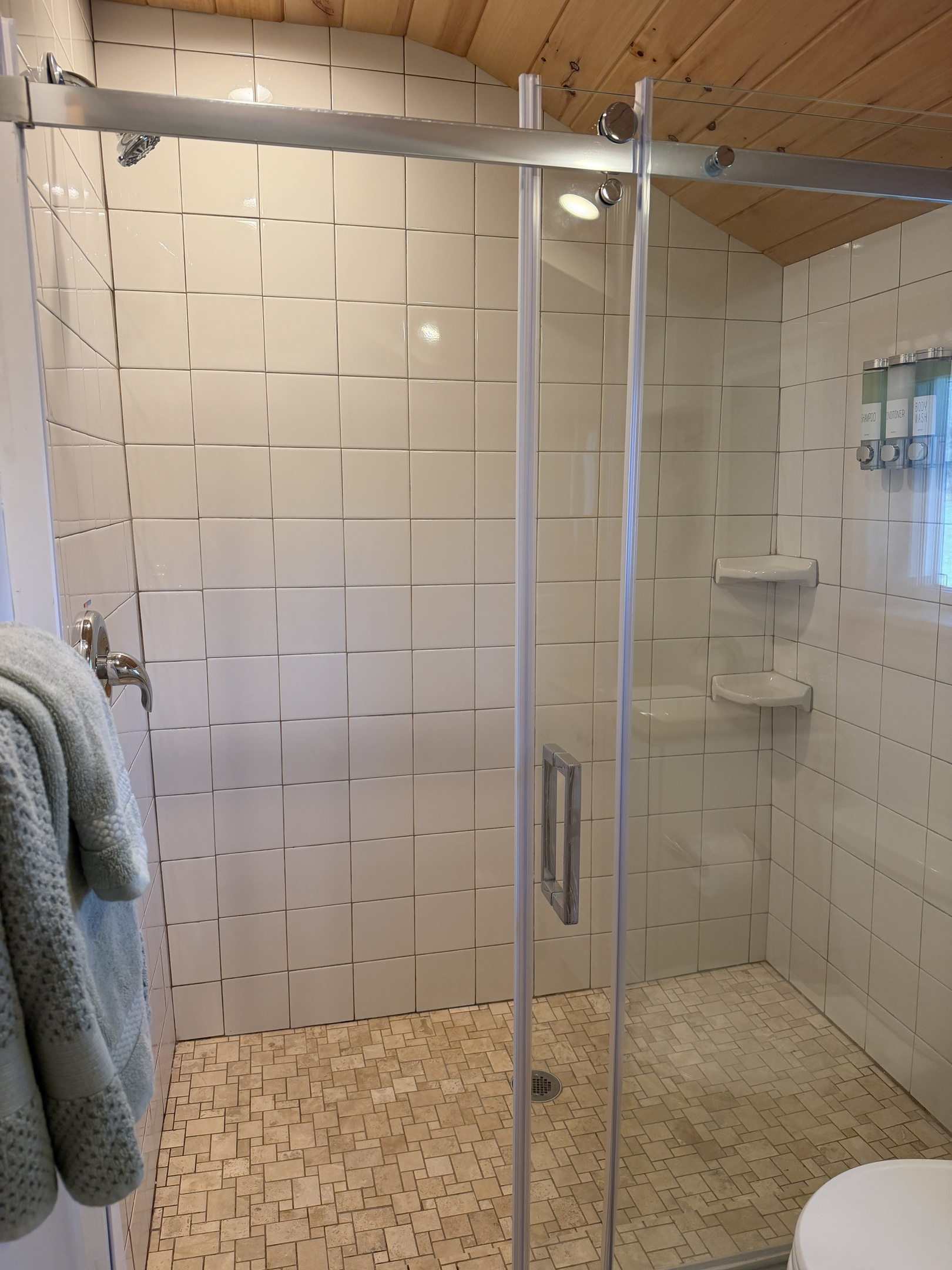 Bathroom with shower