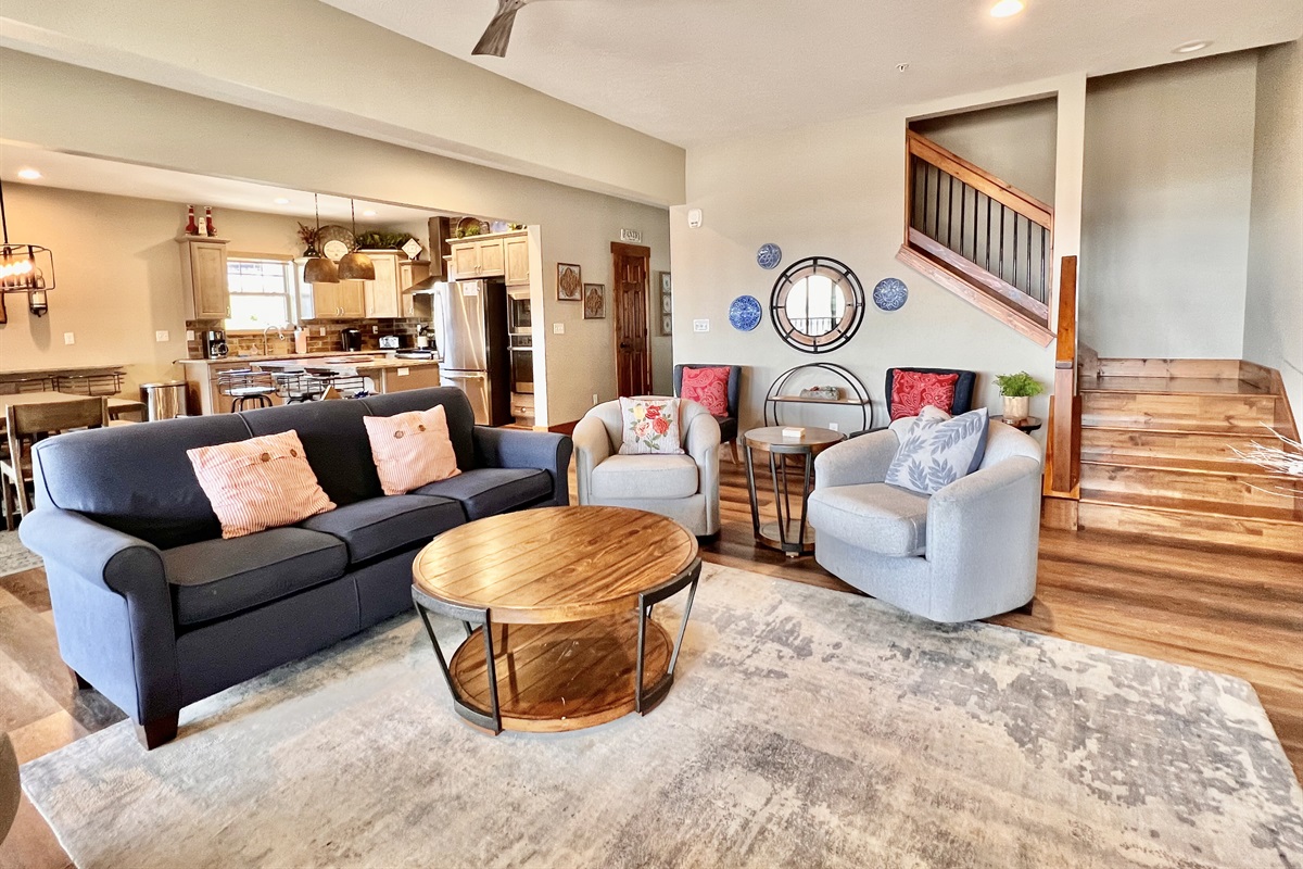 Open and spacious with plenty of seating!