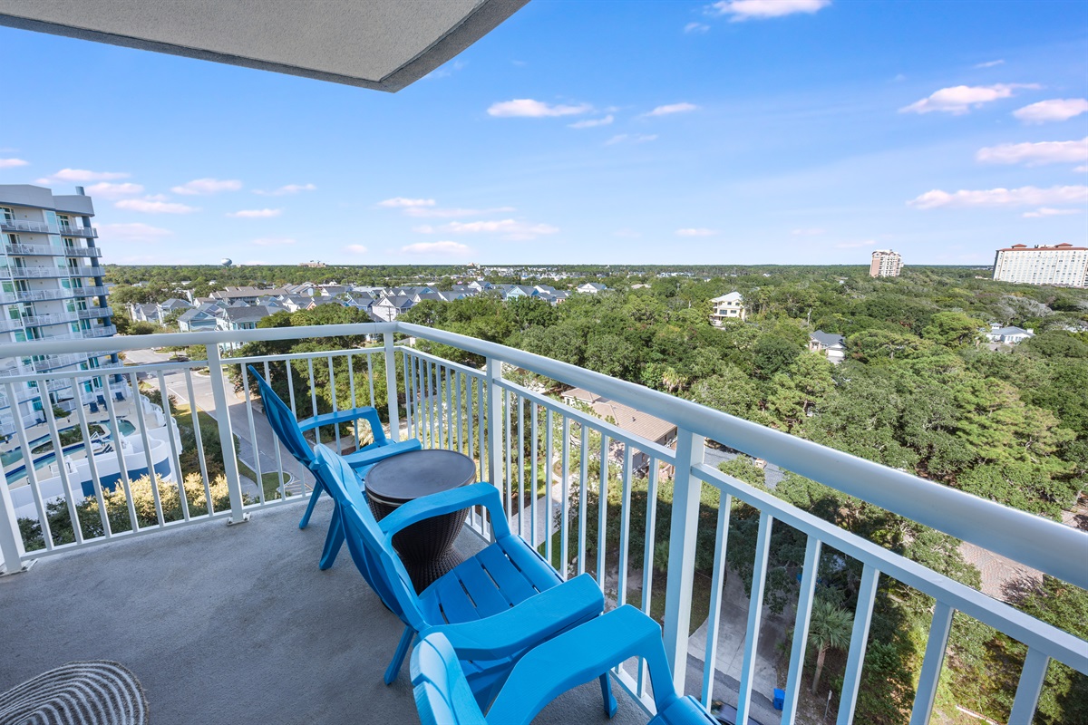 Amazing View from the Balcony!