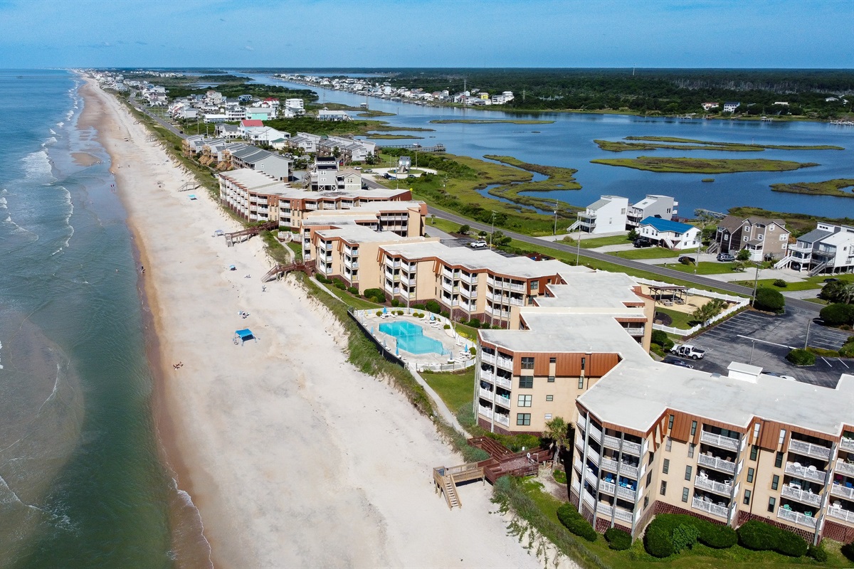Aerial of Beach Blessing
