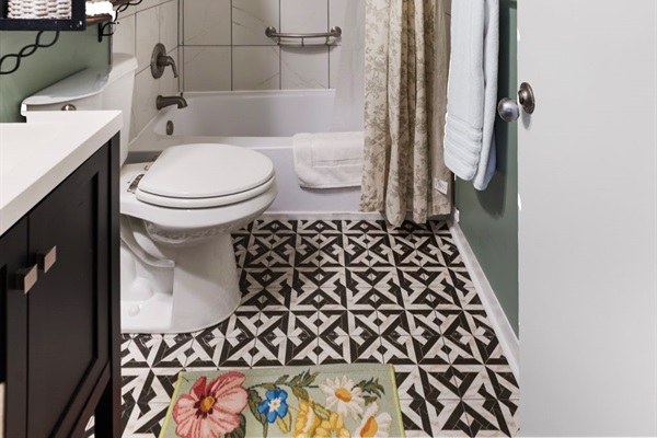 All toiletries are provided