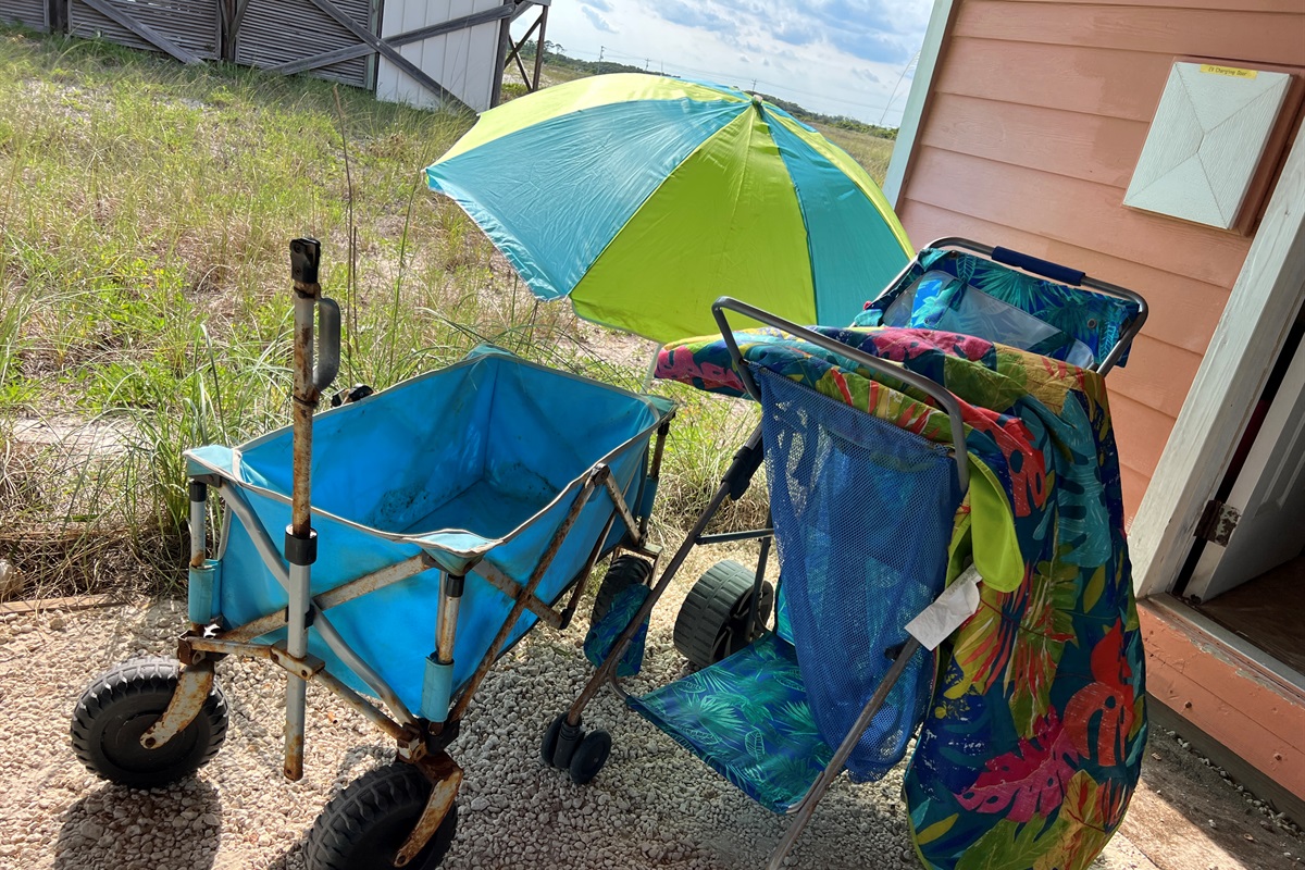 TWO Beach Carts!