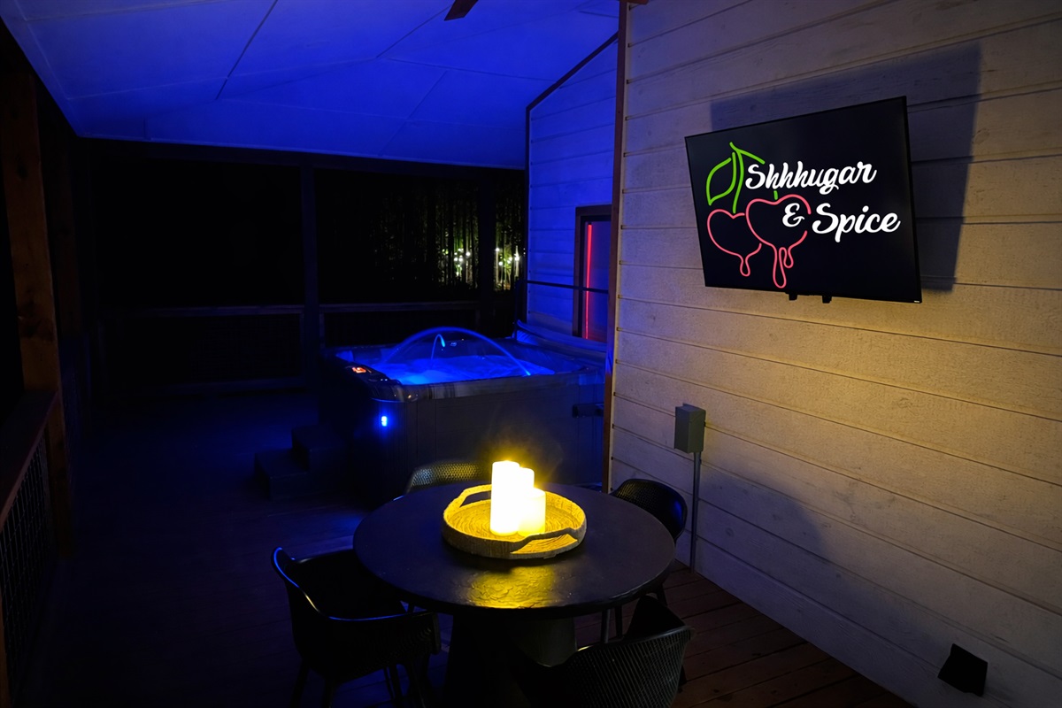 You own perfect space with everything you need to relax. 