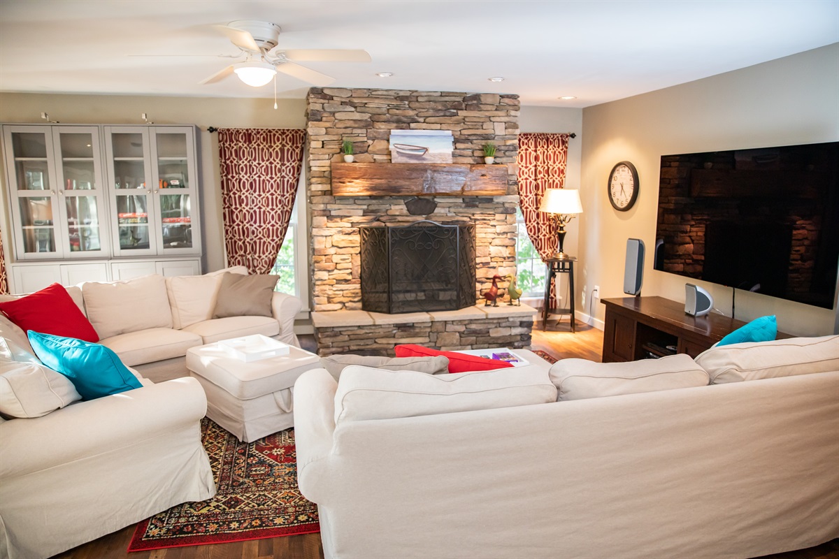 Living Room - Big Screen TV