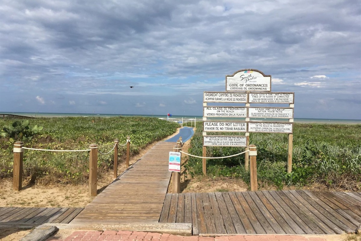 One of the beach accesses