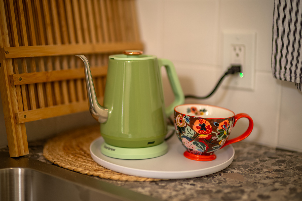 Relax with your favorite tea.