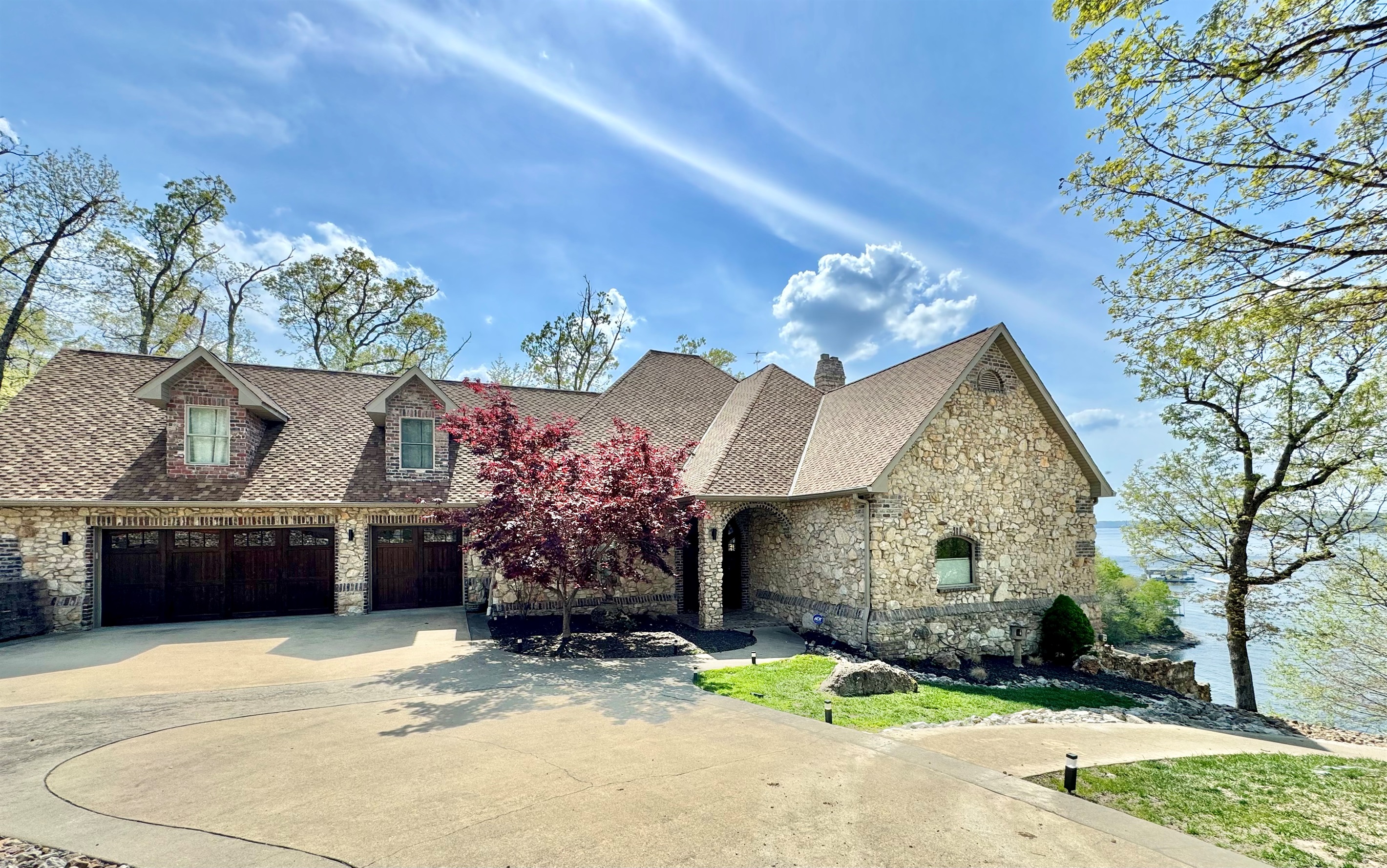 Waterford Chateau is nicknamed the "Castle House" in Porto Cima. Flat driveway from street to house with room to park 2 cars inside the garage and 3 cars on the driveway. 