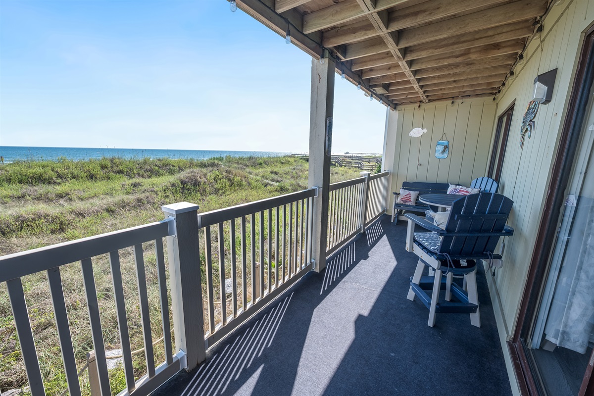 Balcony with Amazing Views