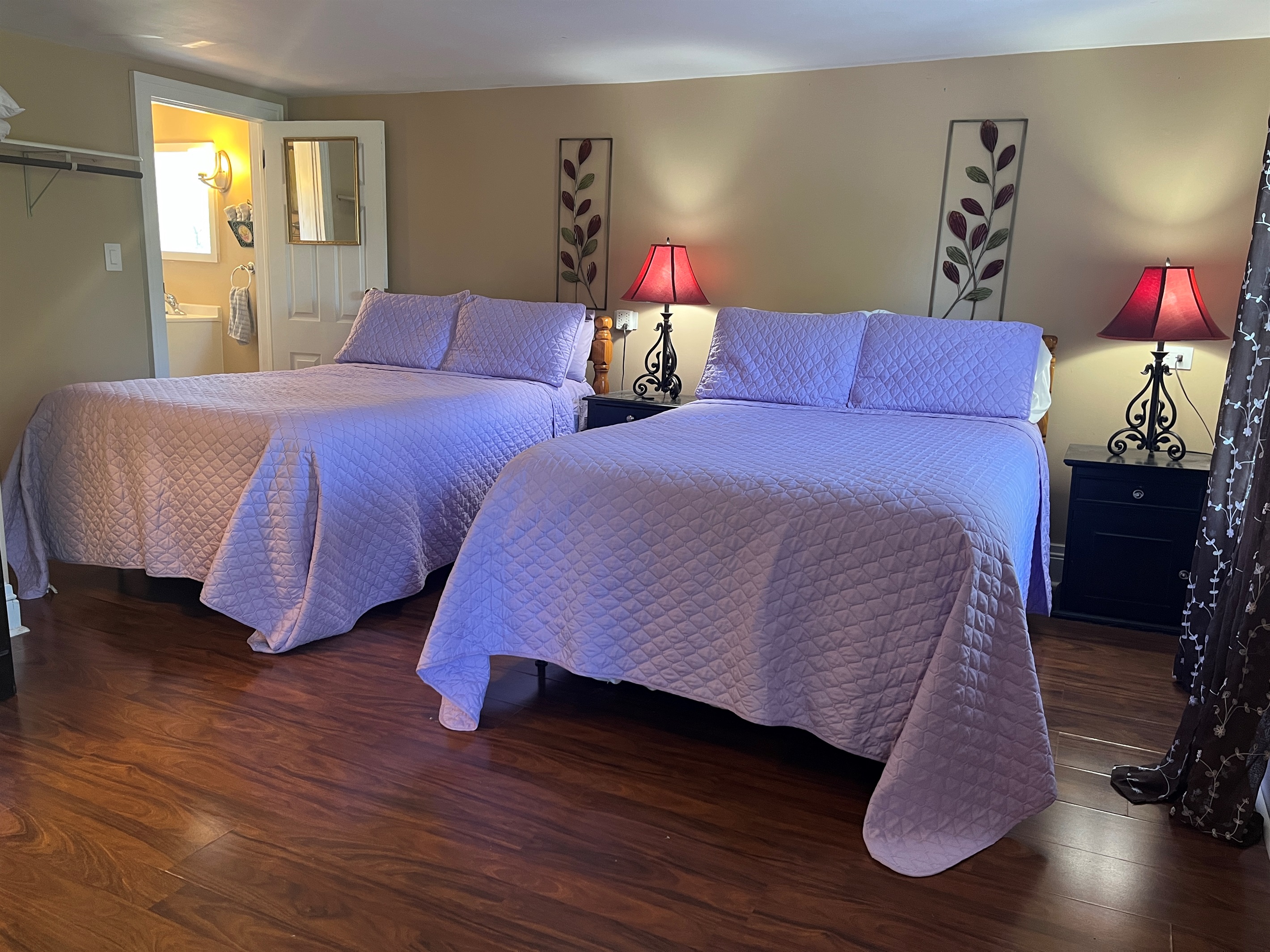 2nd floor Double beds with Jack and Jill bathroom