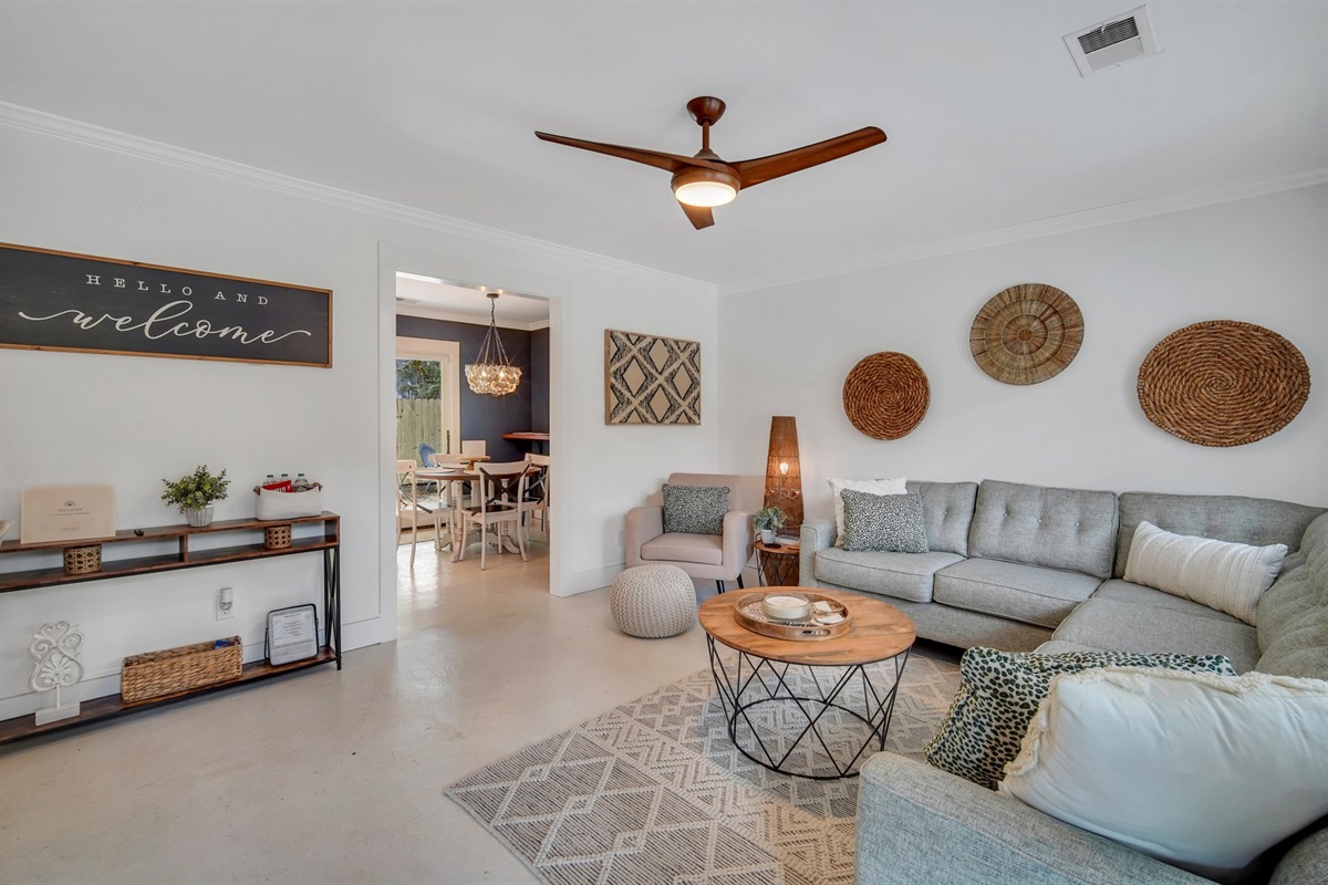 Relax in the Spacious Living Room