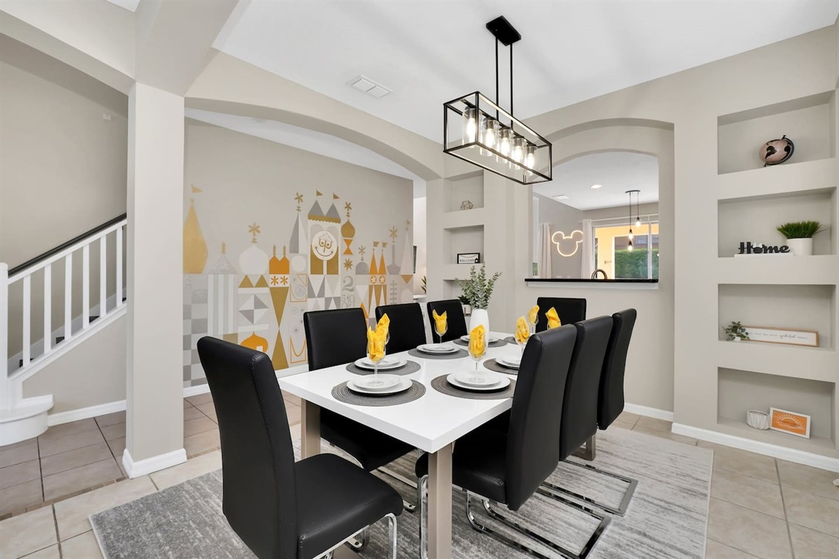 Modern with a touch of Disney!